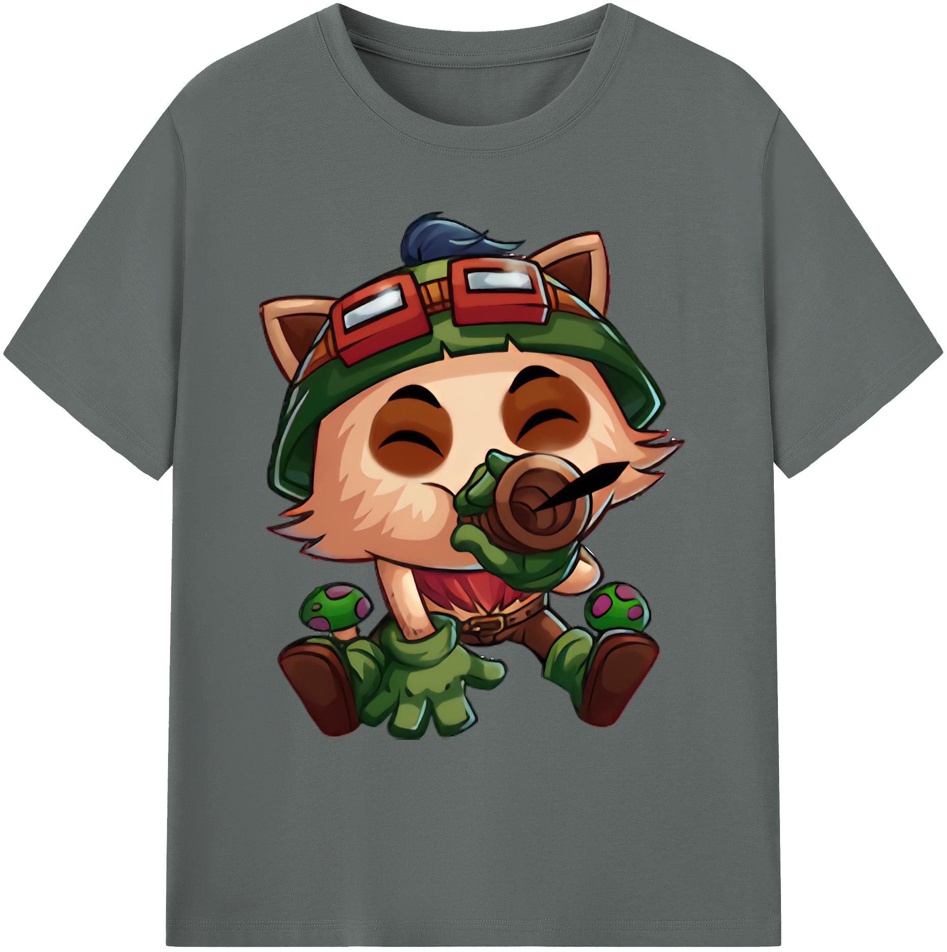 リーグ・オブ・レジェンド League of Legends LOL 綿100％ メンズ半袖Tシャツ｜肌触りやわらか＆通気性